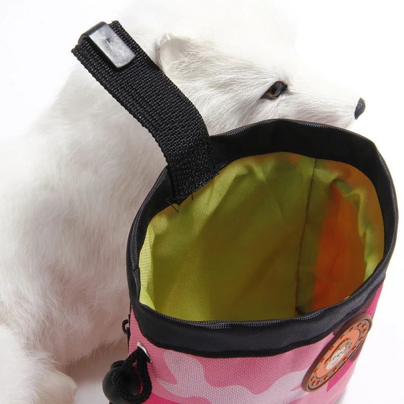 Dog Treat Pouch Dog Training Pouch Bag with Waist Shoulder Strap Poop Bag Dispenser Treat Training Bags for Treats Pet Toys