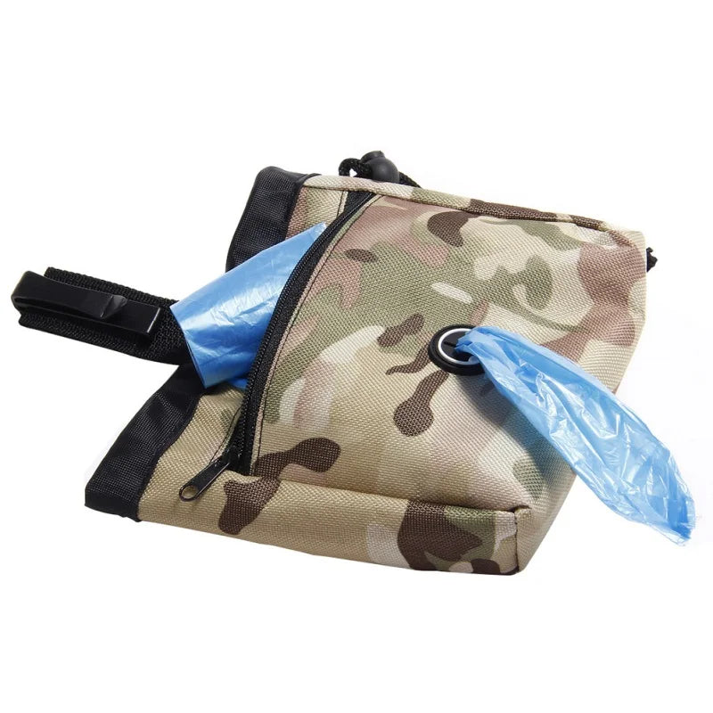 Dog Treat Pouch Dog Training Pouch Bag with Waist Shoulder Strap Poop Bag Dispenser Treat Training Bags for Treats Pet Toys