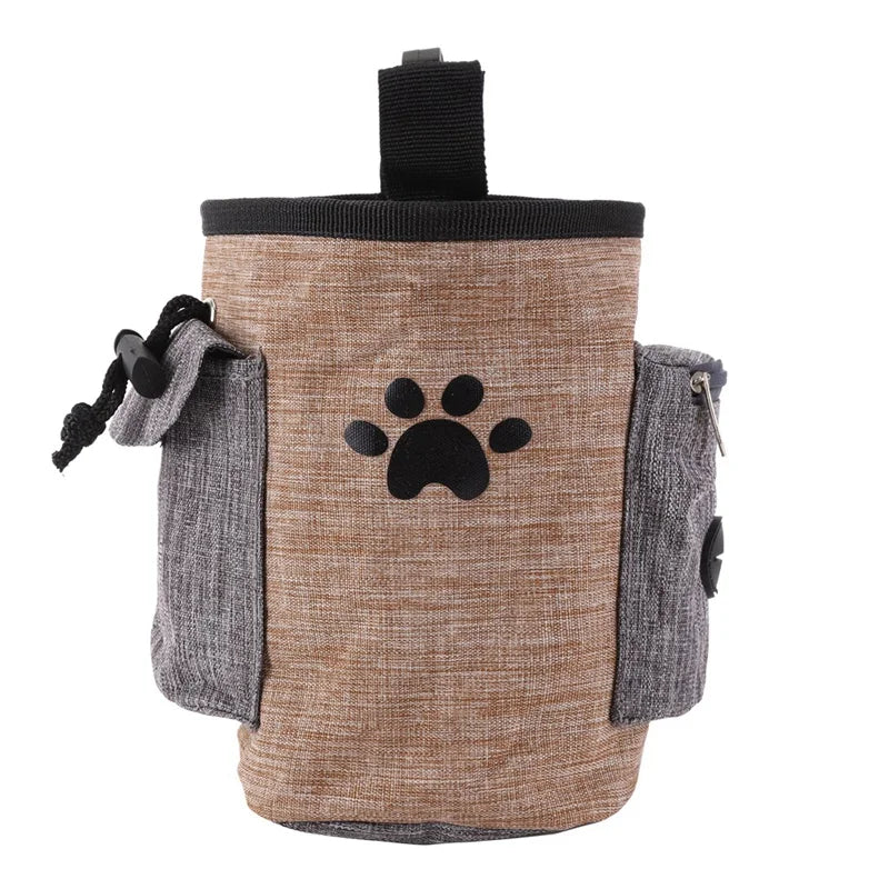 Dog Treat Pouch Dog Training Pouch Bag with Waist Shoulder Strap Poop Bag Dispenser Treat Training Bags for Treats Pet Toys