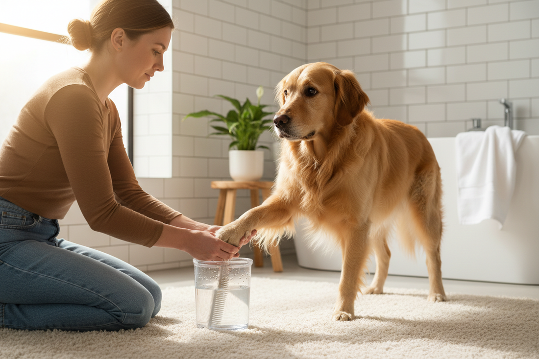 How to Clean Your Dog's Paws After a Muddy Walk (The Easy Way)