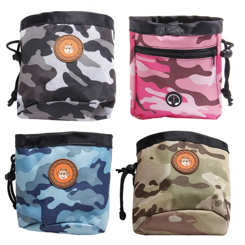 Dog Treat Pouch Dog Training Pouch Bag with Waist Shoulder Strap Poop Bag Dispenser Treat Training Bags for Treats Pet Toys