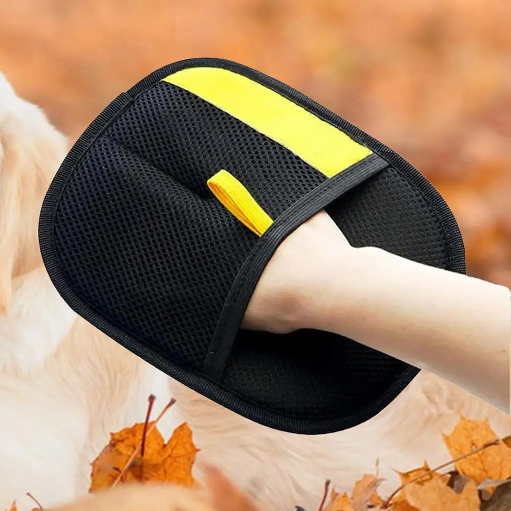 New Pet Grooming Gloves Static Dedusting Brush Pet Hair Remover Brush Removing Dog Cat Hair From Sofa Carpet Clothes