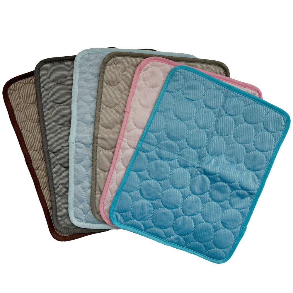 ChillPad ice silk cooling mat for dogs and cats - product view 3