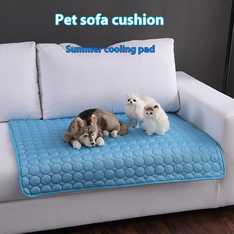 ChillPad ice silk cooling mat for dogs and cats - product view 5