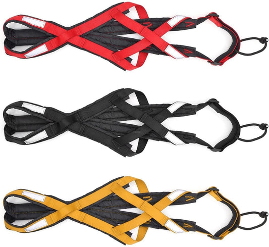 RunFree hands-free dog running harness for jogging and active walks - adjustable escape-proof padded chest harness by Sablelinna Pet Palace