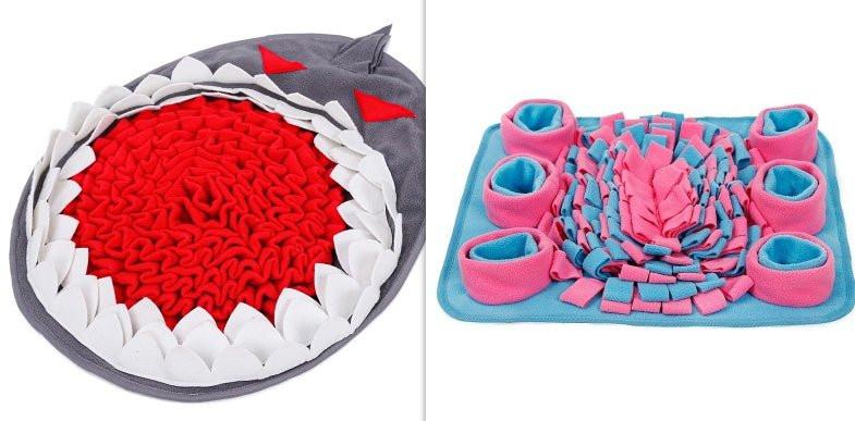 Dog Sniffing Mat Dog Puzzle Toy Pet Snack Feeding Mat Boring Interactive Game Training Blanket Snuffle Feeding Training Mat - Sablelinna's Pet Palace