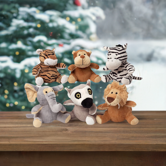 Doggles Plush Safari Animals Toy