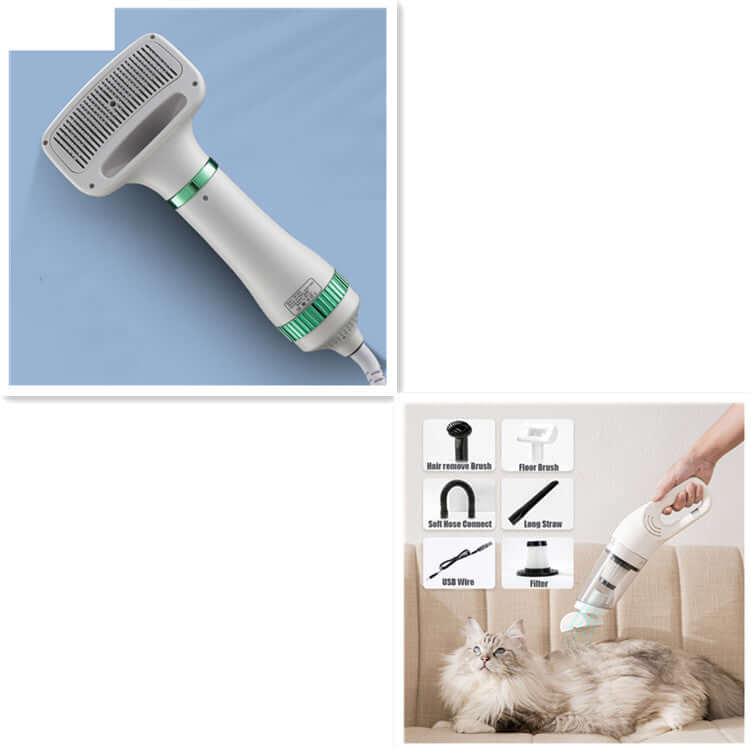 SilentDry quiet 3-speed pet hair dryer for dogs and cats - product view 5