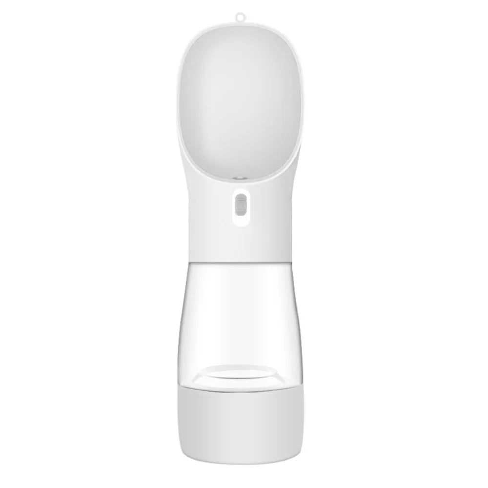 AquaPack 3-in-1 dog water bottle with drinking cup and food compartment - product view 3