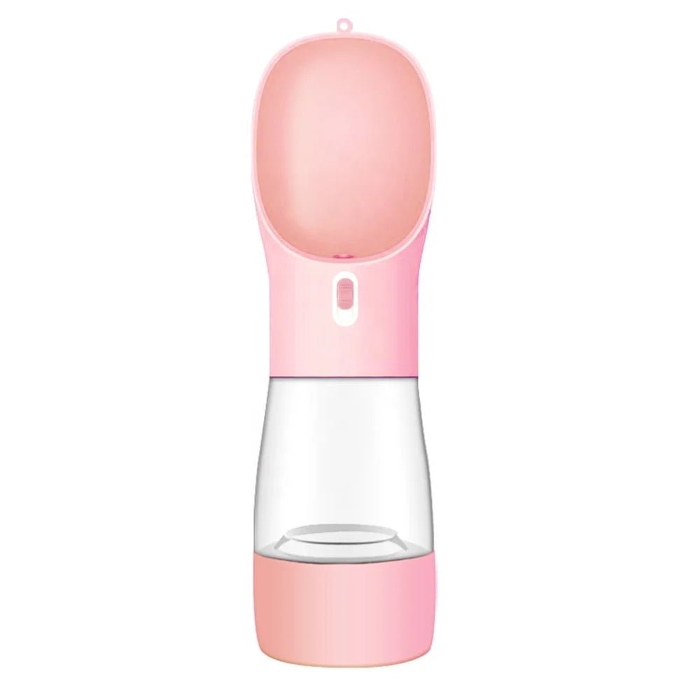 AquaPack 3-in-1 dog water bottle with drinking cup and food compartment - product view 10