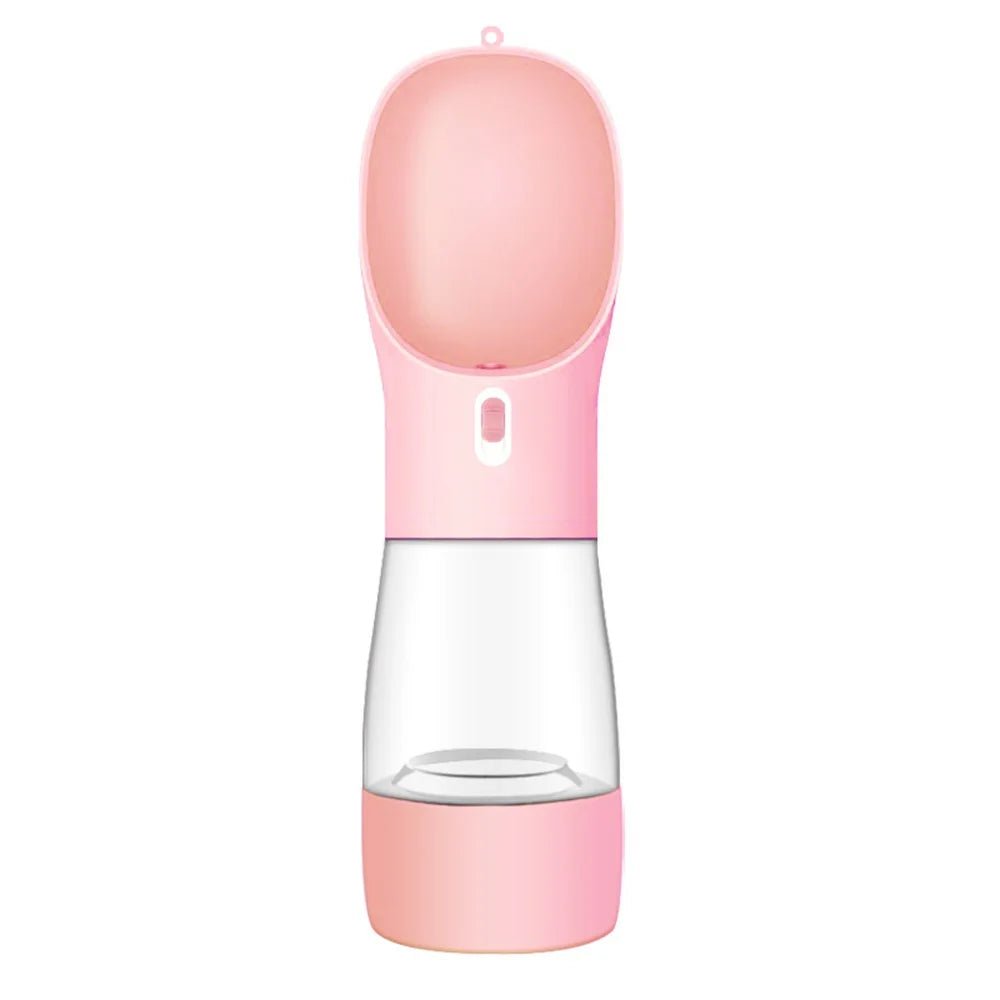 AquaPack 3-in-1 dog water bottle with drinking cup and food compartment - product view 4