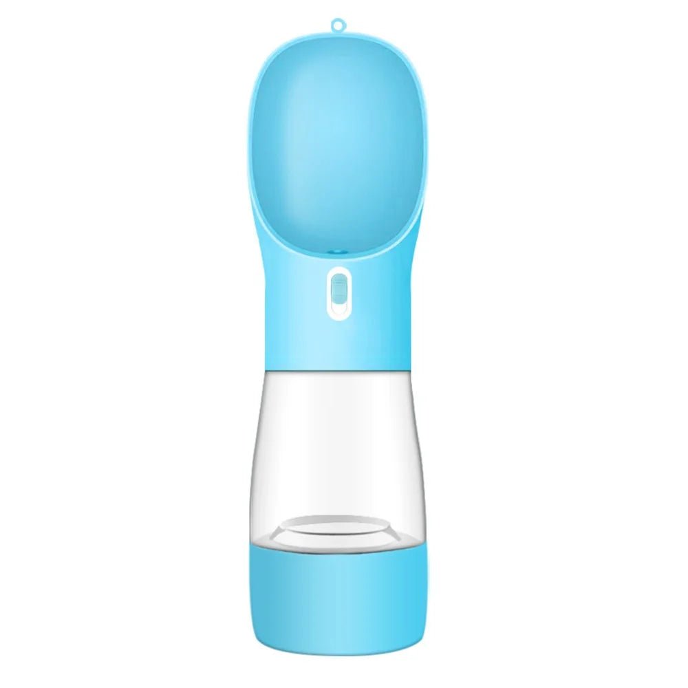 AquaPack 3-in-1 dog water bottle with drinking cup and food compartment - product view 5
