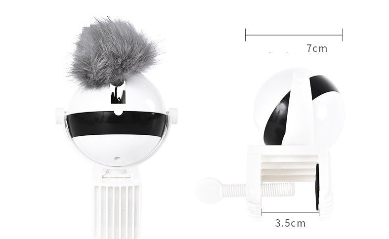 SpinChase interactive electronic motion cat toy - product view 2