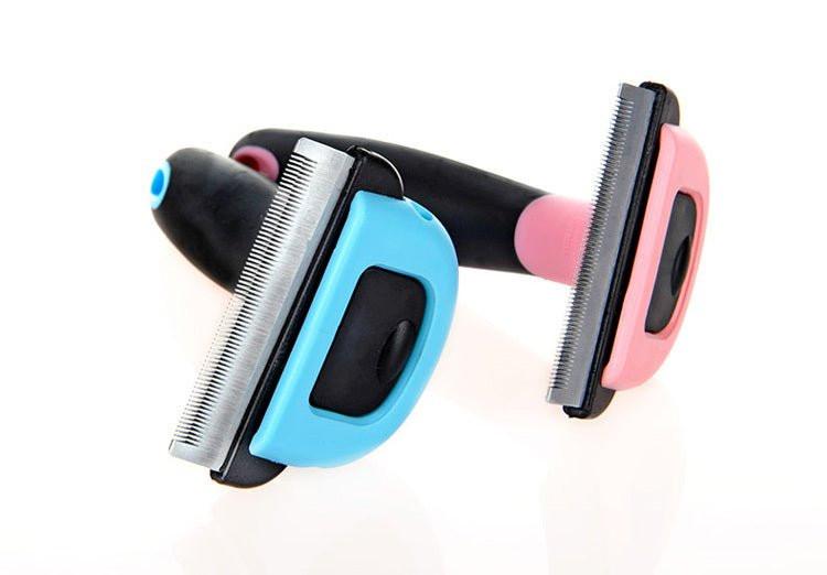 ShedEase deshedding pet hair removal comb for cats and dogs - product view 2