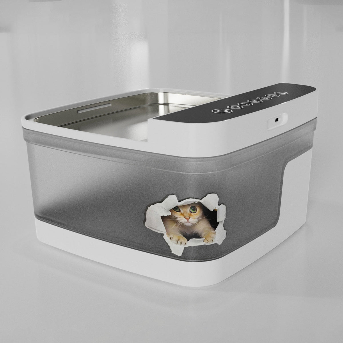 AquaStream automatic wireless pet water fountain with UV filtration - product view 9