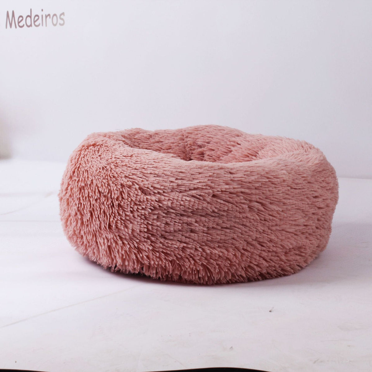 NestDream plush bolstered pet nest cushion bed for cats and dogs - product view 6